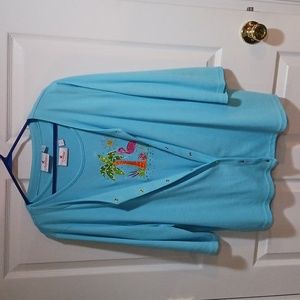 Quaker Factory ladies 2 PC tank/jacket